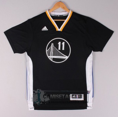 Camiseta Manga Corta Warriors Thompson Negro
